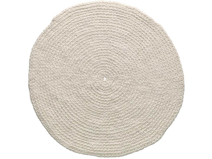 Dywan wełniany beżowy 100 cm
