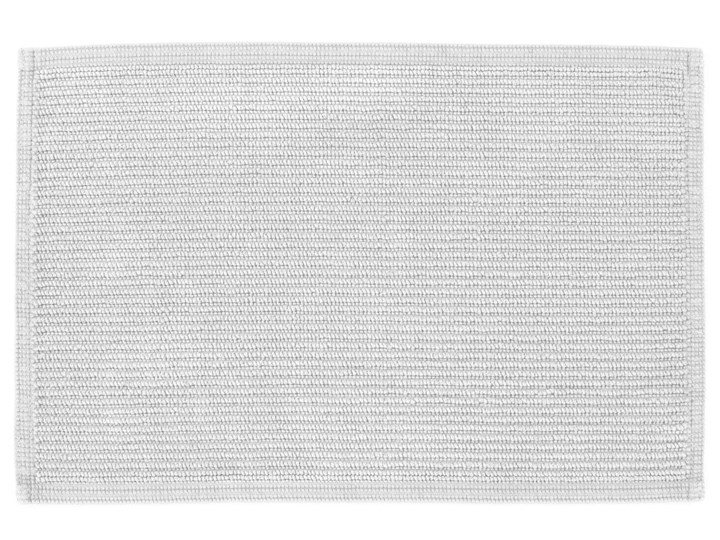 Dywanik łazienkowy Miekki 60x40 cm biały 40x60 cm Kategoria Dywaniki łazienkowe Prostokątny Bawełna Kolor Szary