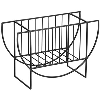 Gazetnik Aubrey 43x28 cm czarny