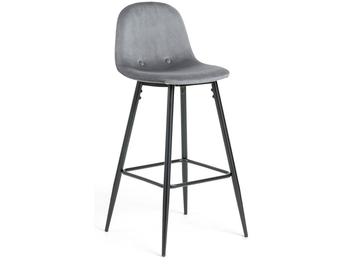 Hoker Nilson 47x101 cm ciemnoszary Hoker tapicerowany Hoker z oparciem Pomieszczenie Kuchnia Kategoria Krzesła kuchenne