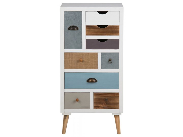 Komoda Elroy 48x98 cm Płyta MDF Z szufladami Płyta meblowa Szerokość 48 cm Drewno Sosna Pomieszczenie Pokój przedszkolaka
