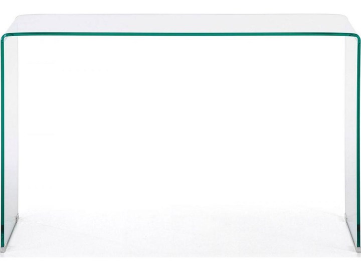 Konsola Burano szklana 125 x 78 cm Głębokość 40 cm Szerokość 125 cm Szkło Kolor Biały