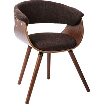 Krzesło z podłokietnikami Monaco 58x72 cm czekoladowe