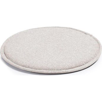 Poduszka na krzesło beżowa ∅35 cm