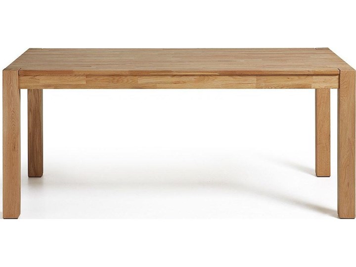 Stół rozkładany Isbel drewniany 140 (220) x 90 cm Drewno Liczba miejsc Do 6 osób Długość po rozłożeniu 220 cm
