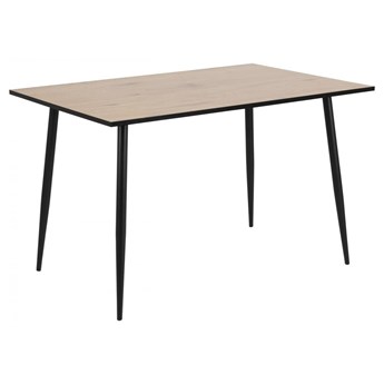 Stół Eusebio 120x80 cm jasnobrązowy
