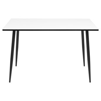 Stół Eusebio 120x80 czarno-biały