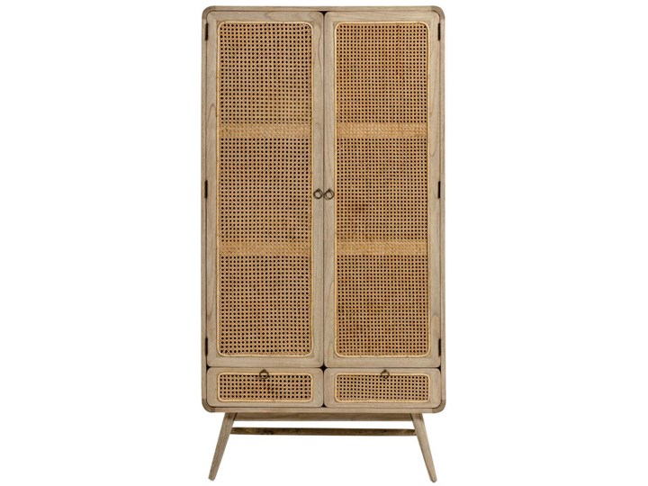Szafa Nalu 90 x 175 cm naturalna Pomieszczenie Sypialnia