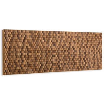 Wezgłowie naścienne Wing 104x60 cm naturalne