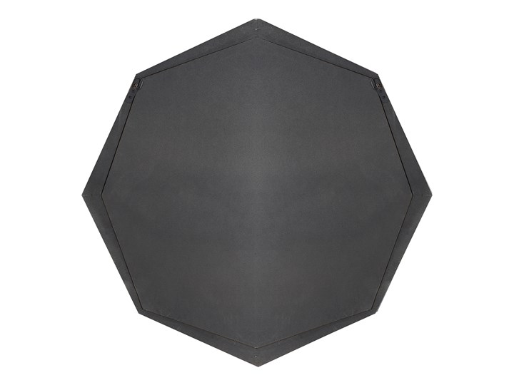Lustro ścienne wiszące złote geometryczne ośmiokąt 71 cm Pomieszczenie Sypialnia Nieregularne Lustro z ramą Kolor Złoty