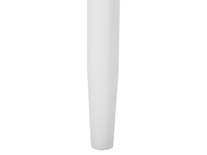 Stół do jadalni szary jasne drewno 60/92 x 92 cm rozkładany okrągły 4 miejsca skandynawski Szerokość 60 cm Pomieszczenie Stoły do jadalni