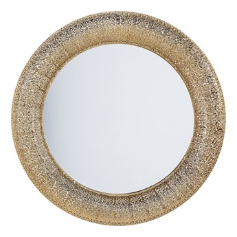 Lustro wiszące ścienne złote 80 cm