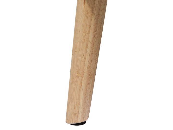 Beliani Fotel uszak fioletowy welurowy retro Tworzywo sztuczne Tkanina Styl Tradycyjny Szerokość 74 cm Drewno Styl Vintage