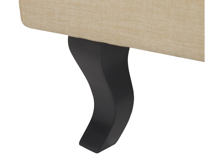 Fotel uszak beżowy tapicerowany pikowany wysokie oparcie vintage retro salon Głębokość 78 cm Wysokość 100 cm Szerokość 66 cm Tworzywo sztuczne Tkanina Fotel tradycyjny Drewno Fotel pikowany Kategoria Fotele do salonu Styl Klasyczny