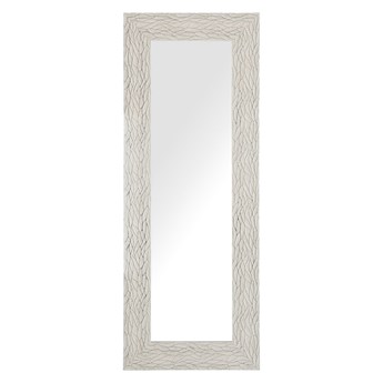 Lustro ścienne wiszące beżowe 50 x 130 cm dekoracyjne