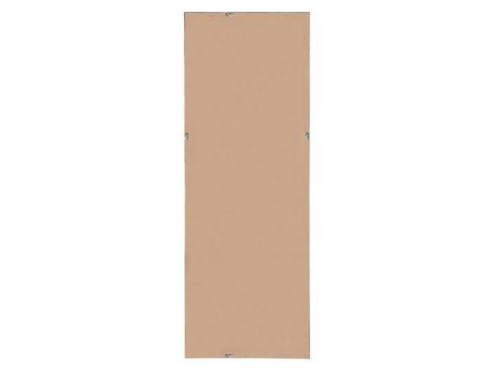 Lustro ścienne wiszące szare 50 x 140 cm Prostokątne Lustro z ramą Styl Nowoczesny
