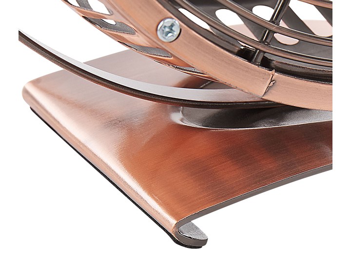 Wentylator biurkowy miedziany metalowy żelazny przenośny 24 cm do prądu wiatrak na stolik Stojący Kategoria Wentylatory