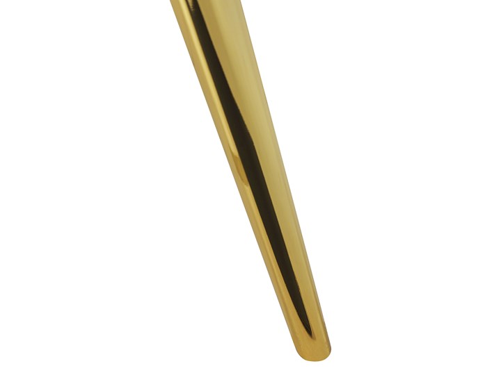 Szafka nocna żółta tapicerowana welurem 1 szafka stolik nocny minimalistyczny design Płyta MDF Drewno Metal Tworzywo sztuczne Typ Nocne