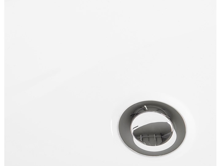 Wanna czarna akrylowa 170 x 80 cm system przelewowy prostokątna minimalistyczny design Symetryczne Kolor Czarny