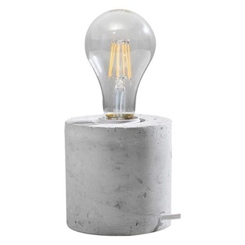 Lampa stołowa SALGADO 1xE27/60W/230V beton