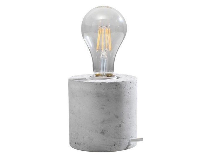 Lampa stołowa SALGADO 1xE27/60W/230V beton Wysokość 100 cm Kolor Szary