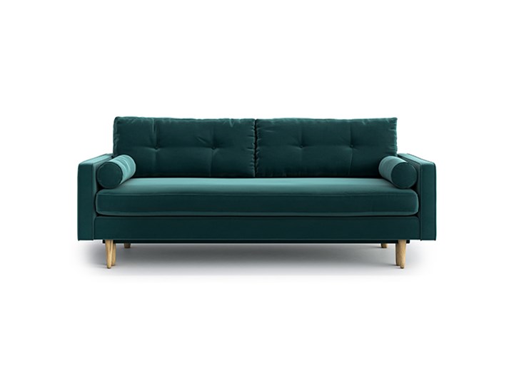 Sofa Esme z funkcją spania, Jade Szerokość 217 cm Głębokość 95 cm Stała konstrukcja Kategoria Sofy i kanapy