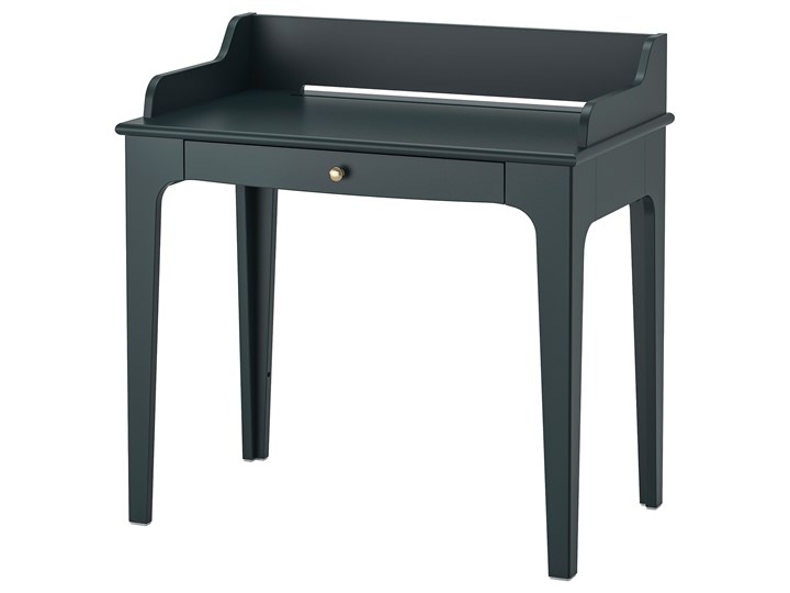 IKEA LOMMARP Biurko, Ciemnoniebieski-zielony, 90x54 cm