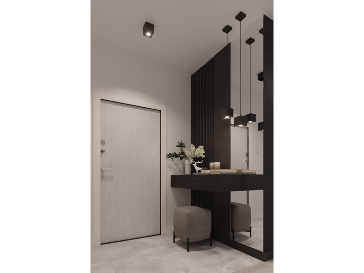 Sollux Lampa Plafon QUAD 1 czarny SL.0022 Oprawa Sufitowa Idealna do Salonu Korytarza Lampa Minimalistyczne Oświetlenie Gu10 LED Oprawa led Oprawa halogenowa Kwadratowe Oprawa stropowa Kategoria Oprawy oświetleniowe