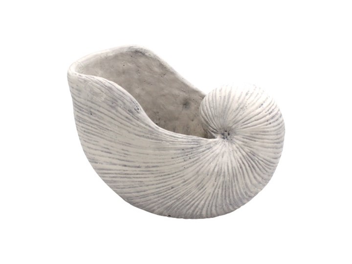 MUSZLA DEKORACYJNA DONICZKA Z TERRACOTY WYBIERZ ROZMIAR SNAIL 26.5x18.5x15 cm Rośliny Kategoria Figury i rzeźby