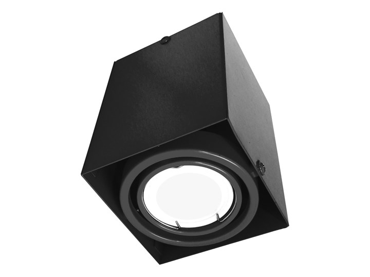 Lampa sufitowa Blocco czarna 1x7W GU10 LED