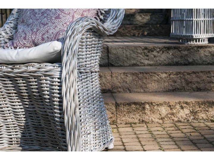 Meble na balkon VERSAILLES naturalne Wiszące Rattan Wiklina Metal Aluminium Technorattan Kategoria Fotele ogrodowe