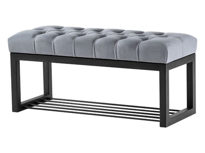 Ławka Pikowana do przedpokoju Industrialna SHELF SORENTO Styl Industrialny Kategoria Ławki do salonu