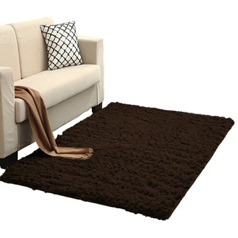 Dywan pokojowy Shaggy Strado 200x290 DarkCoffee (Ciemny brązowy)