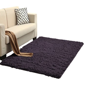 Dywan pokojowy Shaggy Strado 240x230 Grey-Purple (Szary-fiolet)