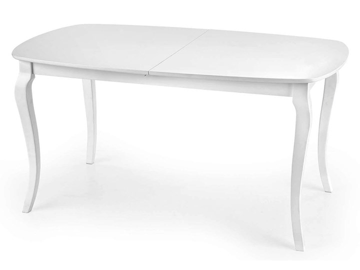 Rozkładany elegancki stół Reval - biały Długość 90 cm  Szerokość 90 cm Długość 190 cm  Wysokość 76 cm Styl Vintage