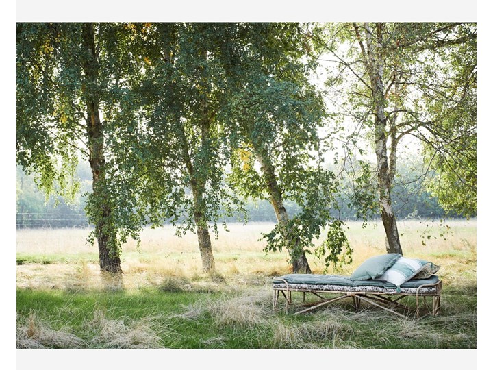 DAYBED LEŻANKA BAMBOO MADAM STOLTZ 187 cm Drewno Leżanki Kolor Beżowy