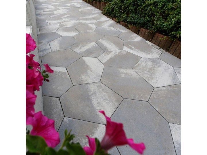 Płyta tarasowa Polbruk Exa 4,5 x 56,3 x 43,2 cm taupe Płytki tarasowe Kategoria Płytki Nieregularny Wzór Beton