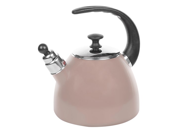 Czajnik na indukcję emaliowany z gwizdkiem Silesia Rybnik 2,5 l Latte