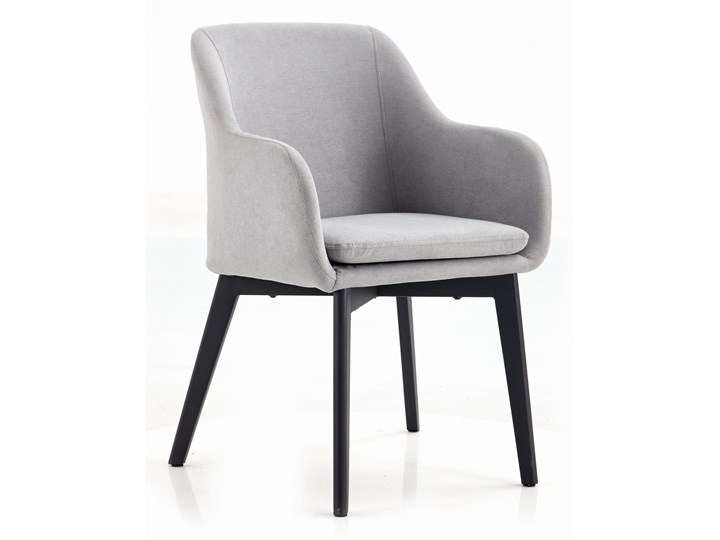 HOME DECOR KRZESŁO EMI JASNOSZARE Z PODŁOKIETNIKAMI KUBEŁKOWE Styl Skandynawski Szerokość 51 cm Wysokość 51 cm Tkanina Z podłokietnikiem Tapicerowane Tworzywo sztuczne Metal Kategoria Krzesła kuchenne