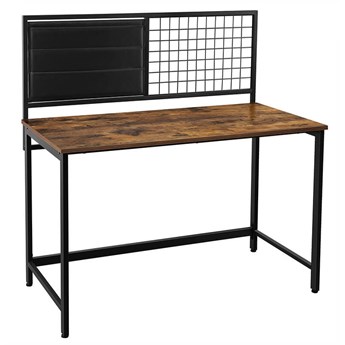 Bettso Industrialne biurko z przybornikiem / Rustic brown