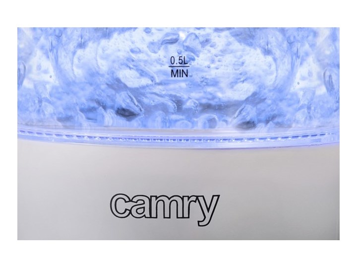 Camry CR 1251 Kamień Stal Pojemność 1,7 l Szkło Plastik Moc grzałki 2000 W