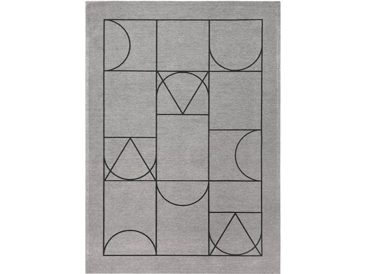 Dywan SIGNET GREY szary nowoczesny łatwoczyszczący Bawełna 200x300 cm Poliester Prostokątny 160x230 cm Pomieszczenie Salon Dywany Pomieszczenie Przedpokój