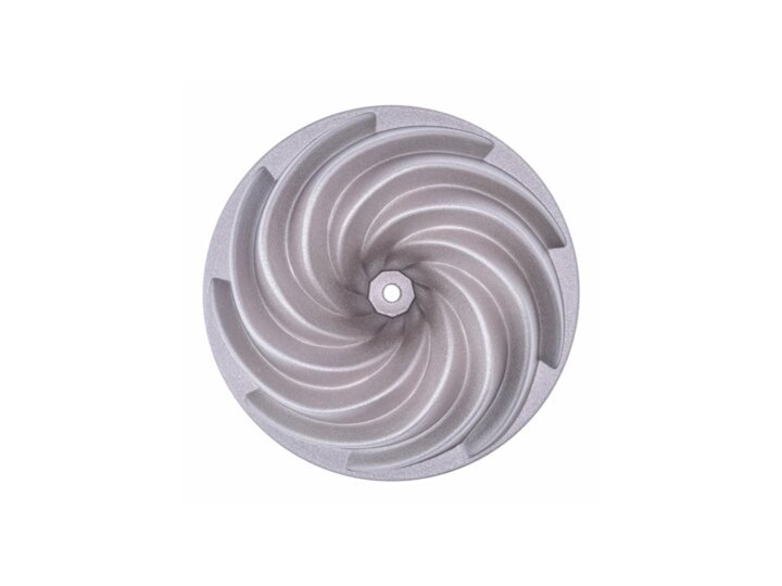 Forma do pieczenia babki spirala DUKA GODIS 10 cm aluminium Kategoria Formy i foremki Do babki Kolor Srebrny