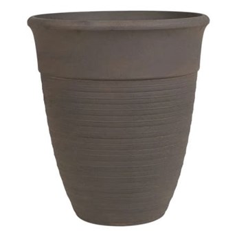 Beliani Doniczka ⌀ 43 Cm Brązowa Katalima