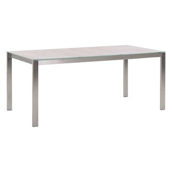 Beliani Stół Ogrodowy 180 X 90 Cm Beżowy Cosoleto