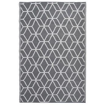 Esschert Design Dywan zewnętrzny, 180x121 cm, szaro-biały, OC25