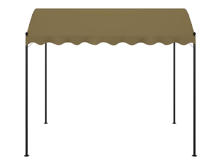 vidaXL Altana, 4x3x2,6 m, kolor taupe, 180 g/m² Długość 4 m Szerokość 3 m Wysokość 260 cm Kategoria Altany ogrodowe