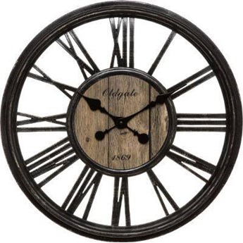 Zegar loftowy LIAM, Ø 46 cm, tworzywo sztuczne