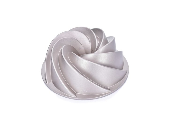 Forma do pieczenia babki spirala DUKA GODIS 24 cm aluminium Do babki Kolor Szary Kategoria Formy i foremki