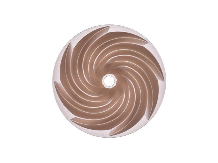 Forma do pieczenia babki spirala DUKA GODIS 24 cm aluminium Do babki Kolor Szary
